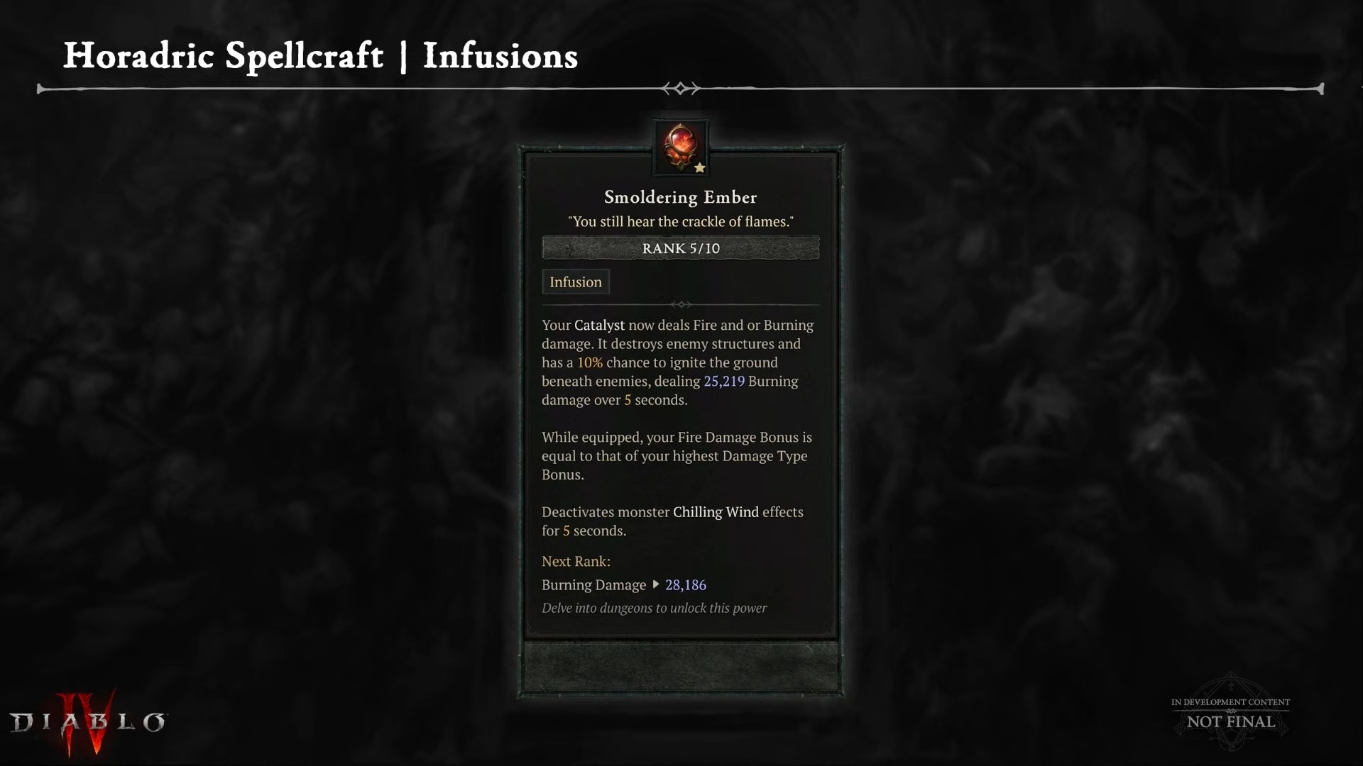 Diablo 4 campfire slide
