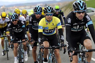 Mikel Landa on stage three of the 2016 Tour of The Basque Country