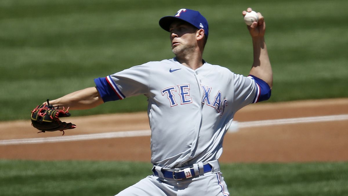 P Mike Minor of the Texas Rangers