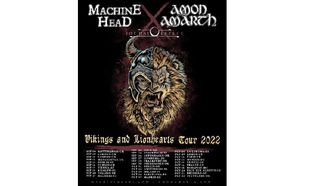 Machine Head Amon Amarth Tour Poster