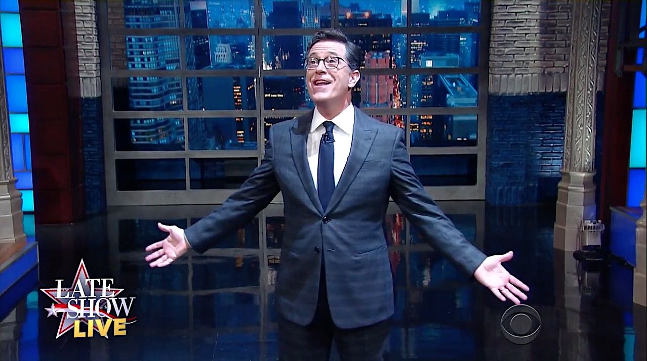 Stephen Colbert asks &amp;quot;God&amp;quot; about the 2016 election results