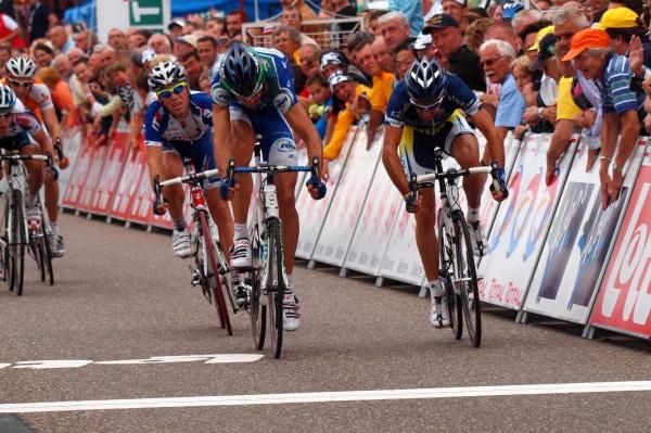 The sprint came down to a photo finish between Mangel and Marcato.