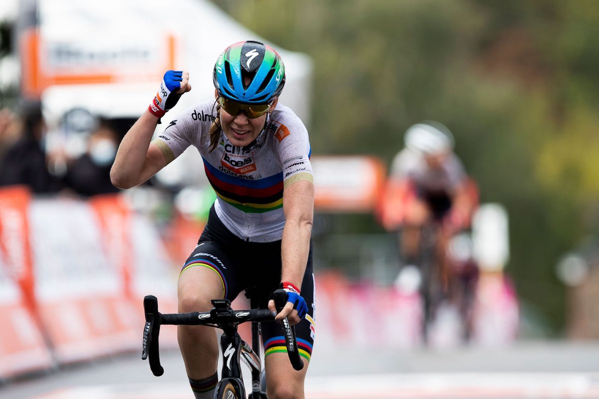 Anna van der Breggen makes it six from six with La Flèche Wallonne 2020 ...