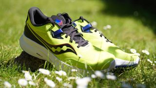 Saucony Guide 15 in the grass