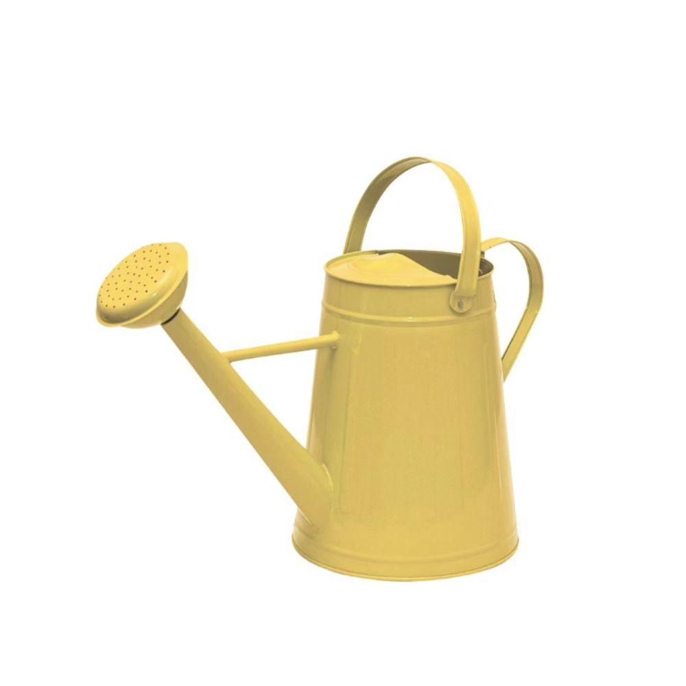 Yellow watering can