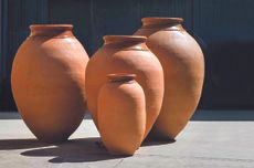 Amphora and clay wines