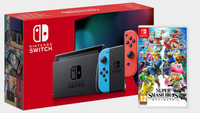 Nintendo Switch (Neon Blue/Red) + Super Smash Bros. Ultimate + 6-month Spotify Premium subscription | £309 at Currys (save £14.99)