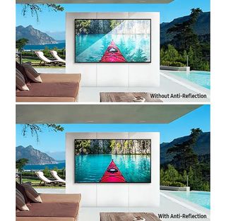 Outdoor TVs - anti-reflective screen