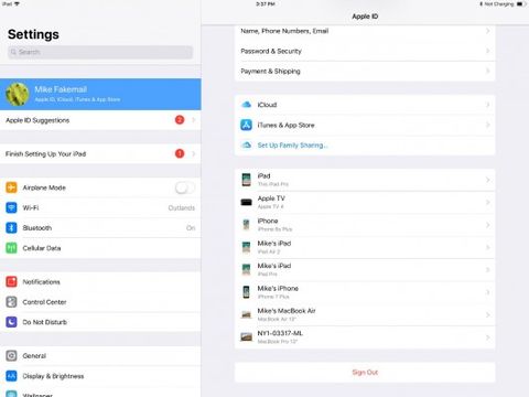 How To Change The Apple Id On An Ipad Laptop Mag How To Change The Apple Id On An Ipad Laptop Mag
