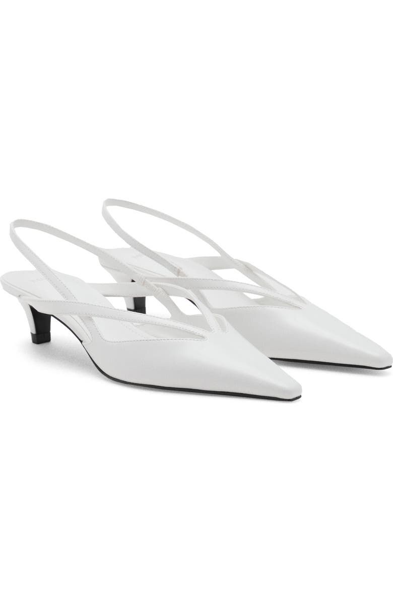 Slingback Kitten Heel Pump