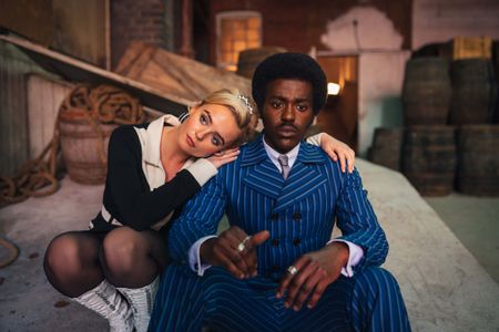 The Doctor and Ruby in The Devil's Chord.