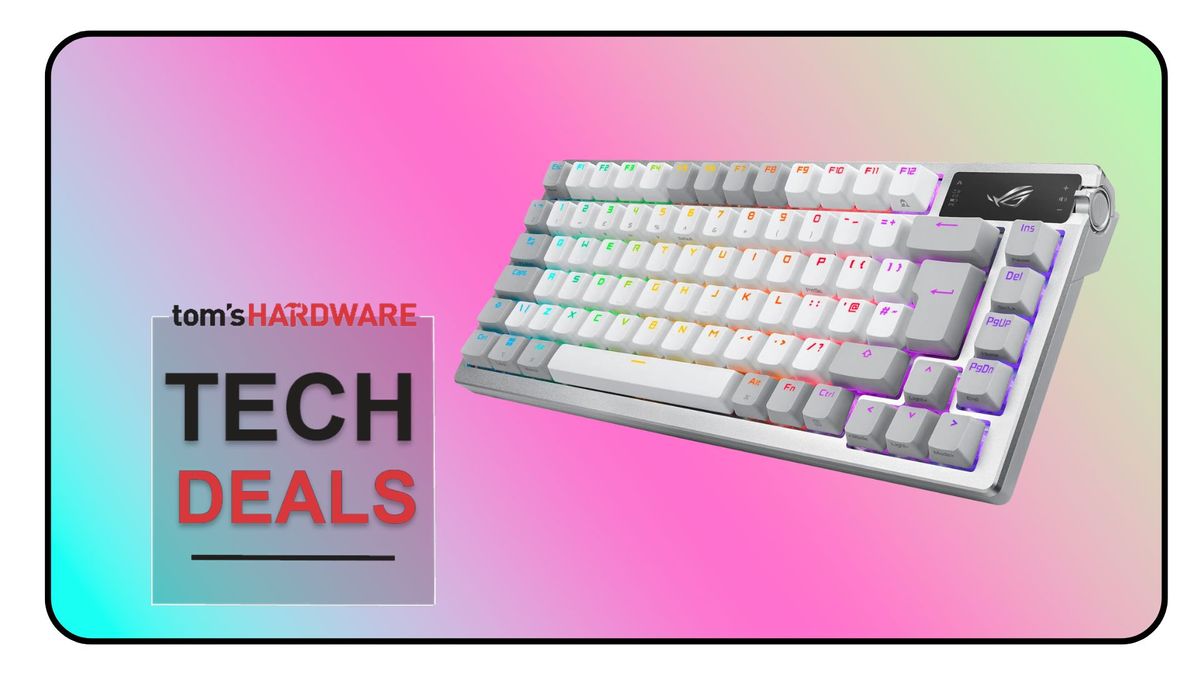 Asus' accomplished ROG Azoth is just $155 thanks to this 44% Amazon discount — get your hands on this 'almost perfect' wireless gaming keyboard for less