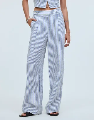 madewell stripe pants