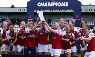 Arsenal were crowned champions of the 2018-19 Women's Super League