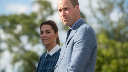 Prince William and Kate Middleton visit Queen Elizabeth Hospital on a royal outing