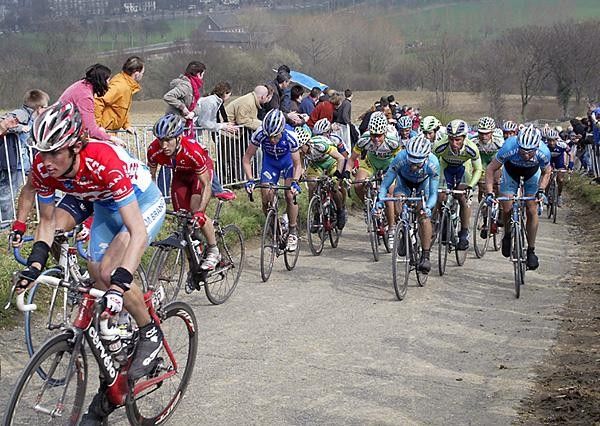 Franck Schleck (CSC) was attentive at the Gulperberg