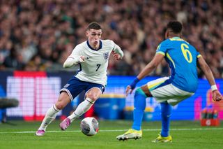 Phil Foden England forward and Manchester City Euro 2024 player star for Gareth Southgate's squad