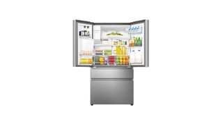 Hisense 25.6 cu. ft. 4-Door Smart French Door Refrigerator