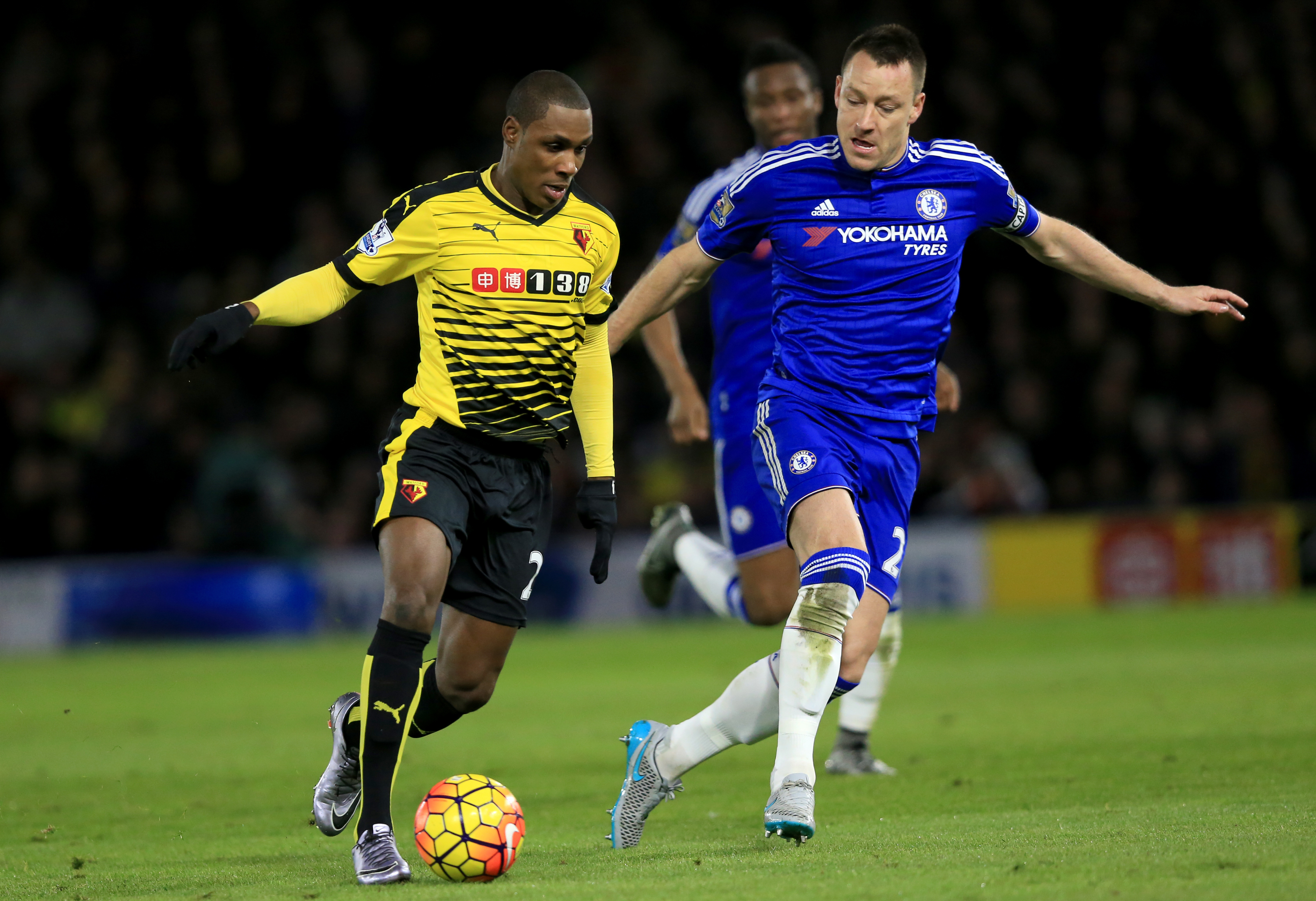 Odion Ighalo played for Watford before moving to China