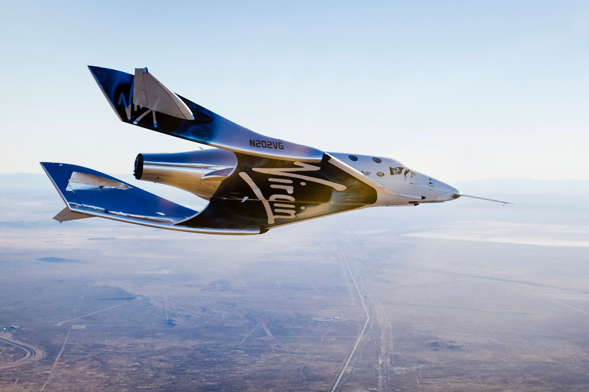 VSS Unity in Flight