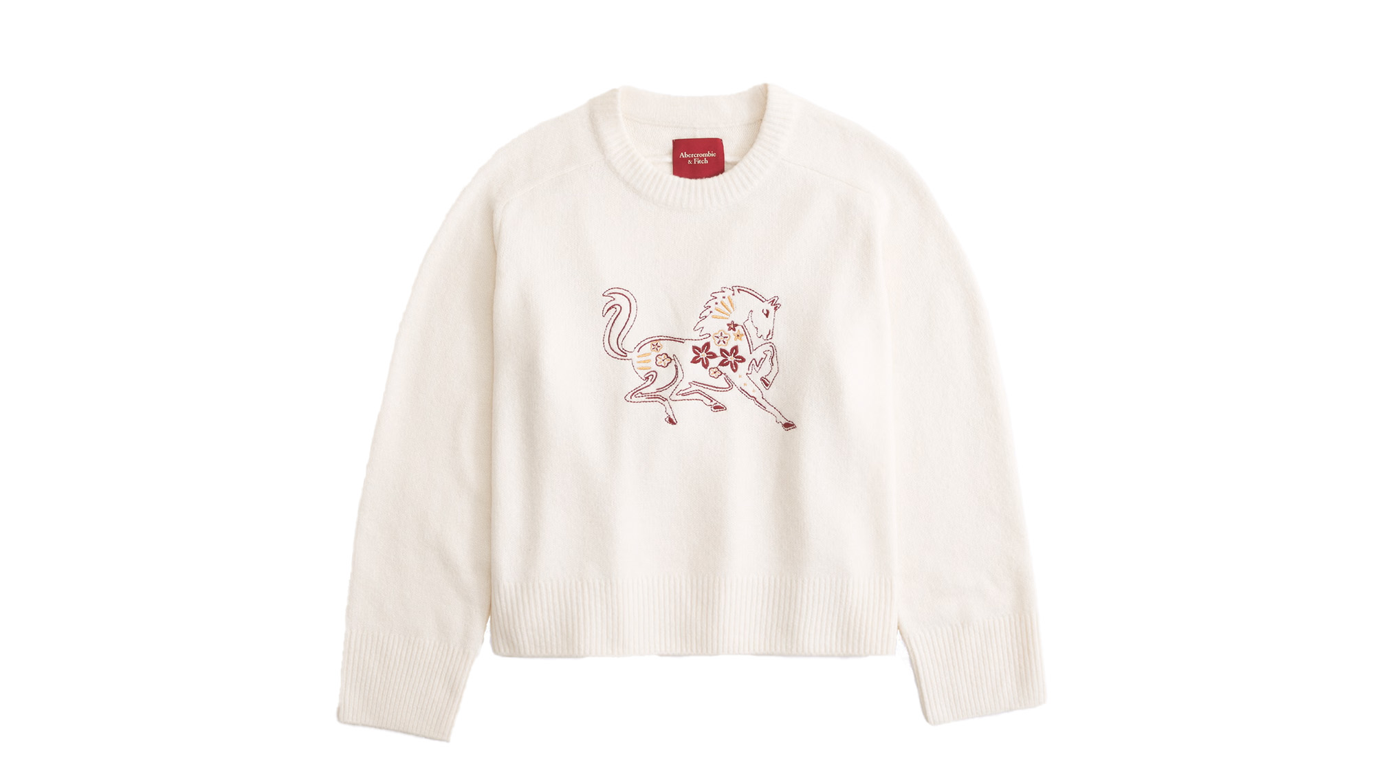 Abercrombie &amp;amp; Fitch Madeline Lunar New Year Crew Sweater