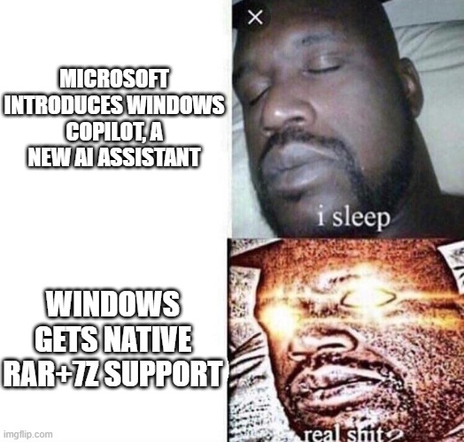 Windows 11 Shaq-Meme