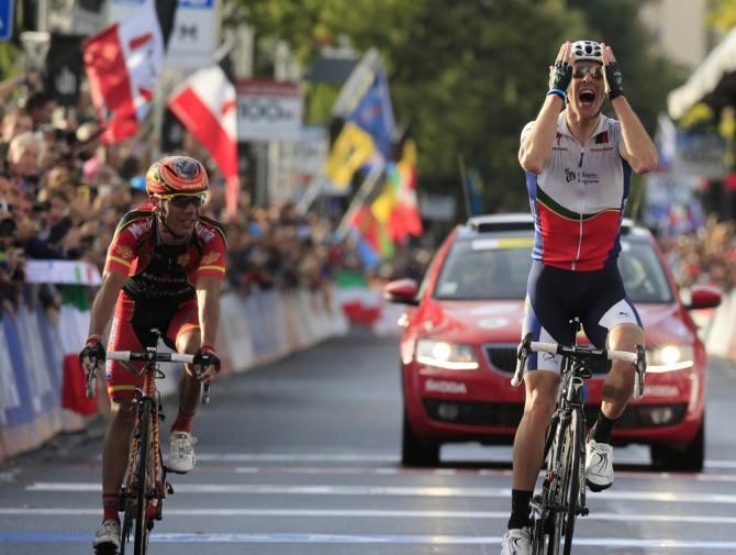 Rui Costa (Portugal) had the measure of Joaquim Rodriguez (Spain)