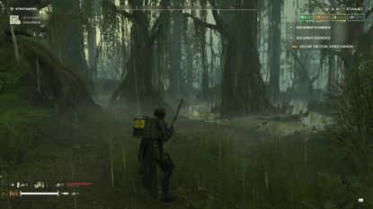 Helldivers 2 helldiver wearing used Supply pack 