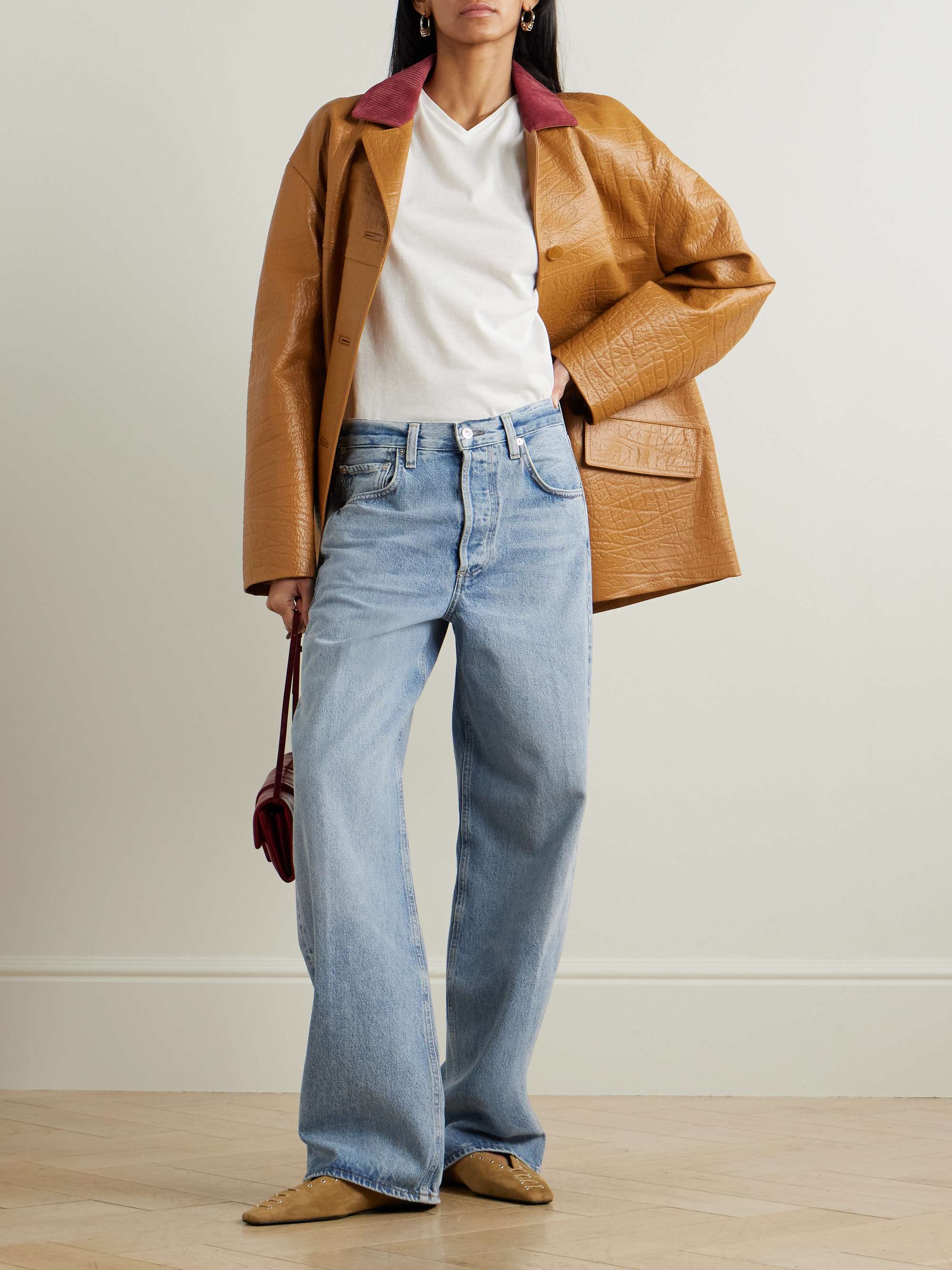 Ayla Baggy High-Rise Wide-Leg Jeans