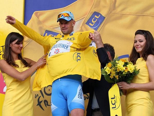 Schumacher in yellow and a "dream come true."