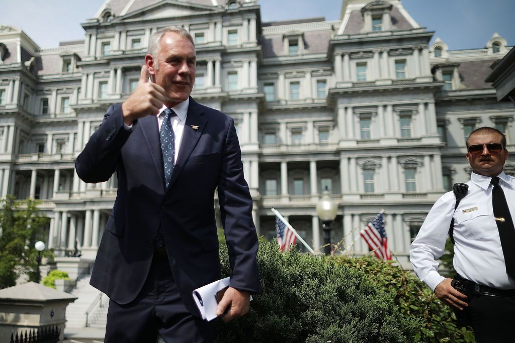 Interior Secretary Ryan Zinke