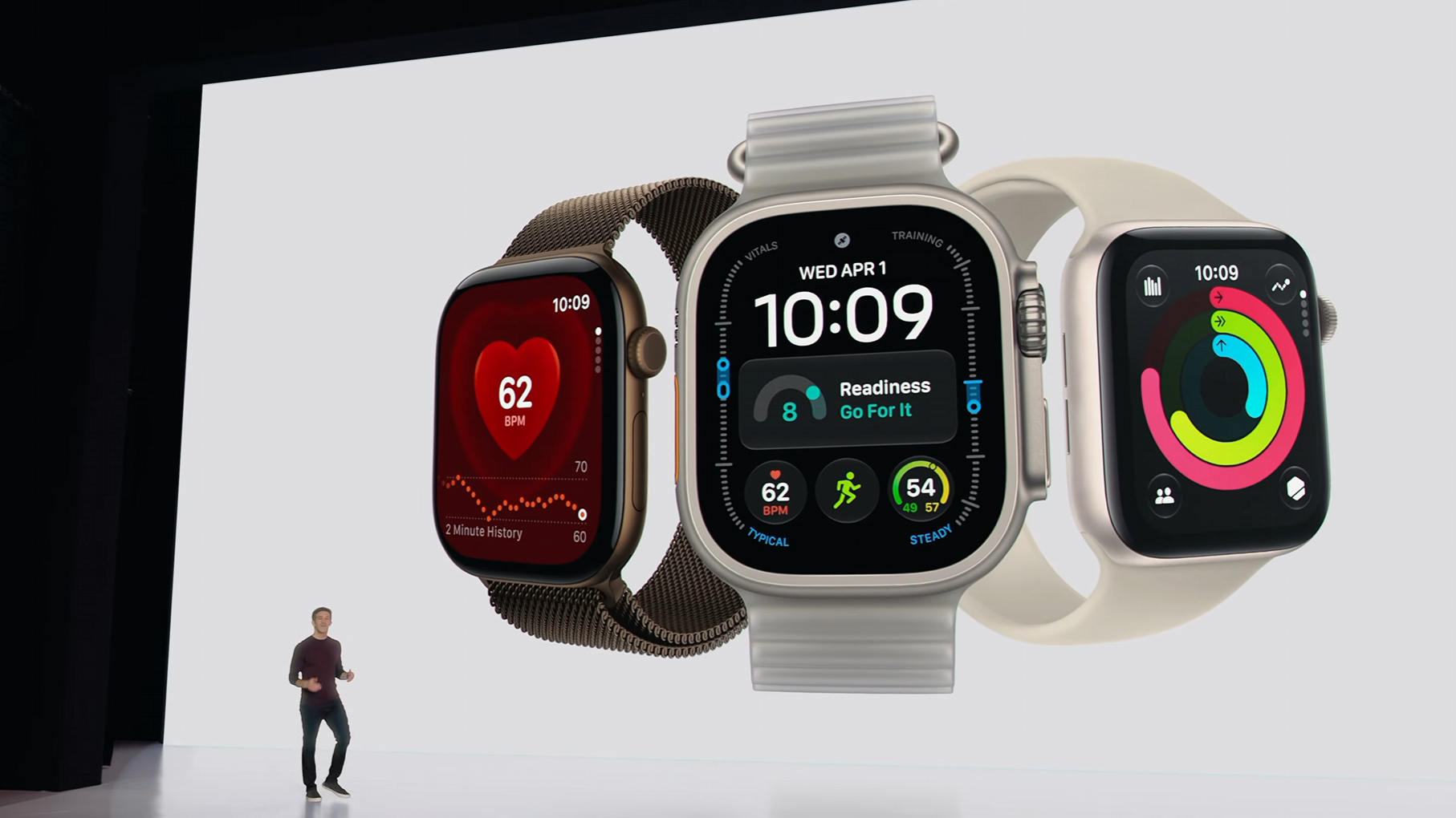 Screenshot from Apple's September 2026 event