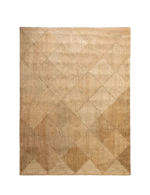 Diamond Braided Jute Rug
