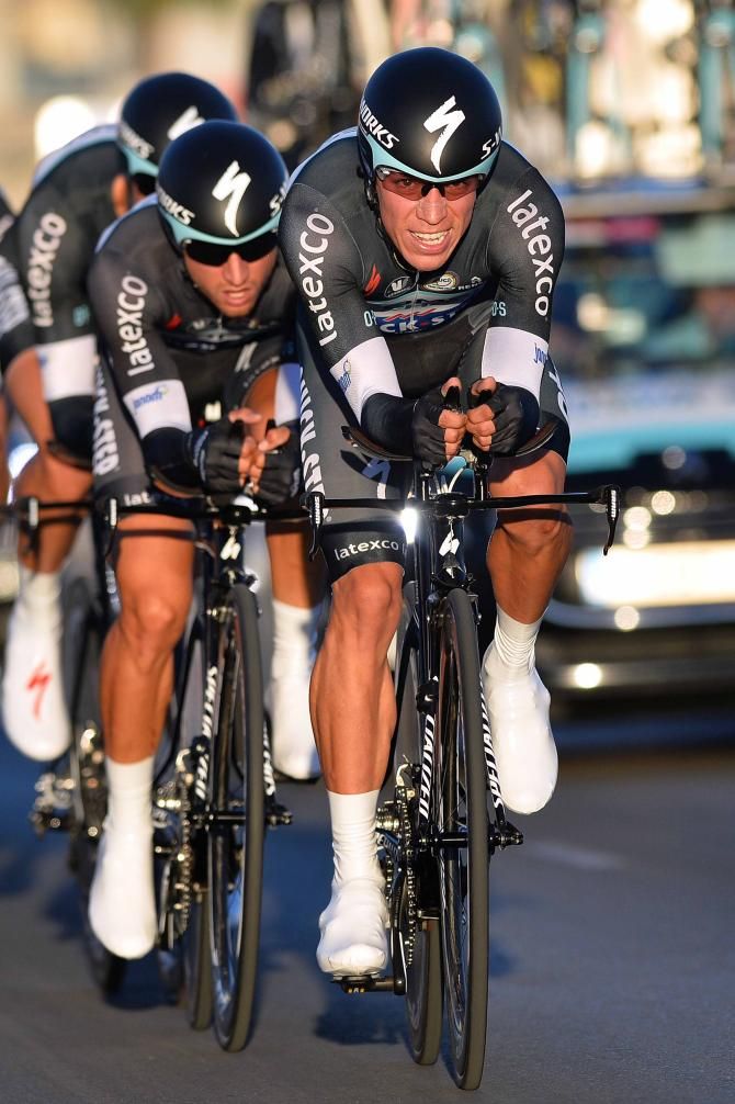 Omega Pharma-Quickstep missed a stage victory in the team time trial