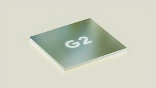 Un render de presna del chip Google Tensor G2