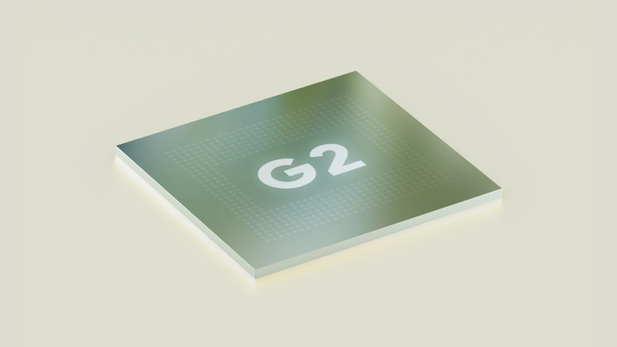 A press render of the Google Tensor G2 chipset