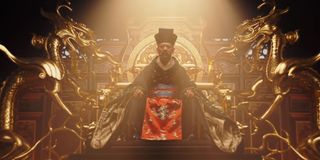 Jet Li as the Emperor Mulan
