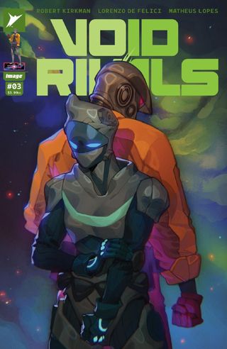 The cover for Void Rivals #3.