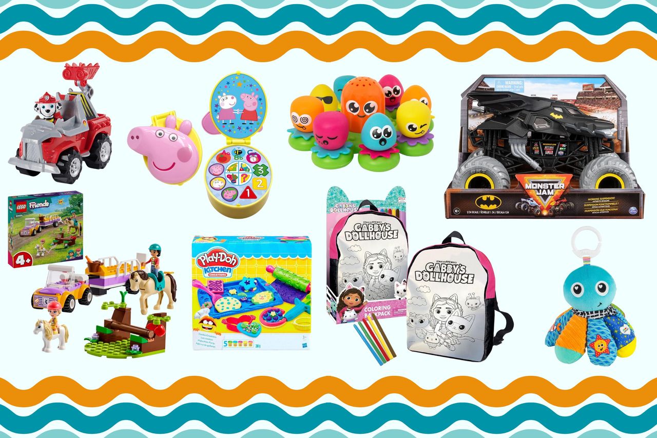 Collage showing GoodtoKnow&#039;s picks in Amazon&#039;s 2 for £20 toy sale