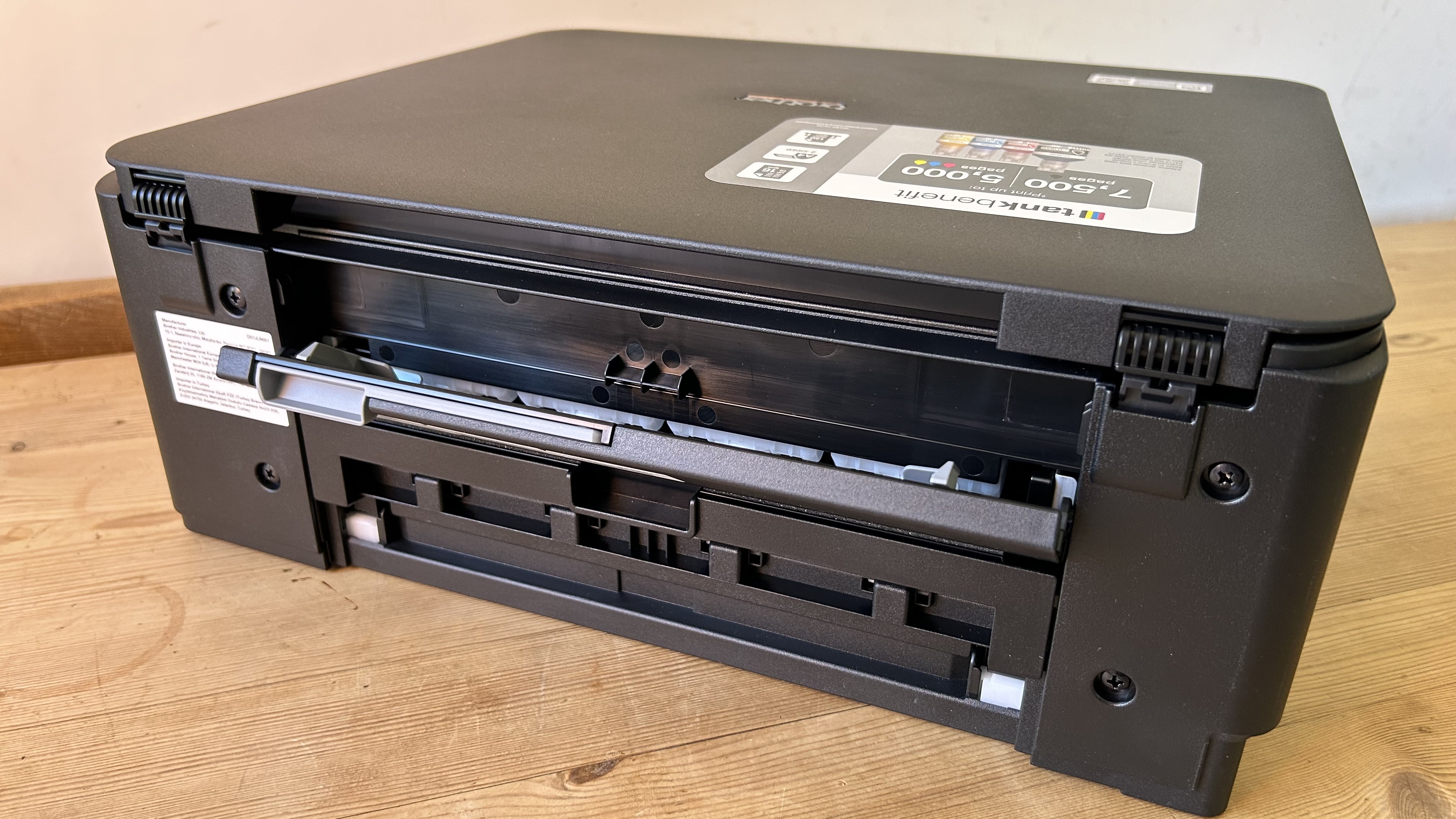Brother DCP-T580DW during our review