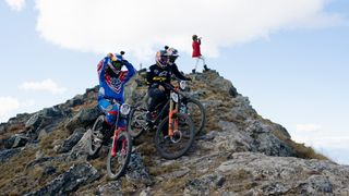 The 2023 foxes at Red Bull Foxhunt mountain bike race in New Zealand