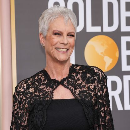 Jamie Lee Curtis attends the 80th Annual Golden Globe Awards at The Beverly Hilton on January 10, 2023 in Beverly Hills, California. 