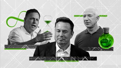 Elon Musk, Jeff Bezos, and Peter Thiel.