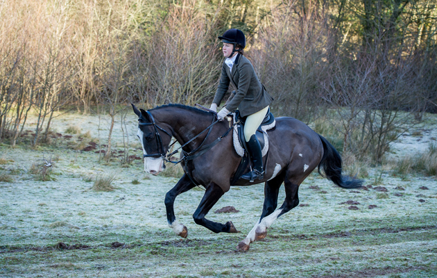 Curre and LLangibby Hunt 07 02 2015