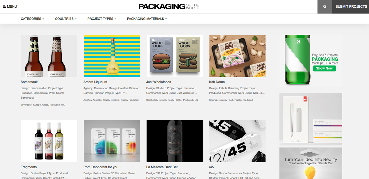Packaging design resources Inspiring packaging designs and resources