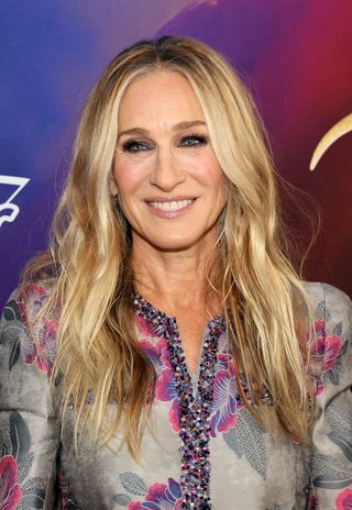 Sarah Jessica Parker attends Disney's "Hocus Pocus 2" premiere at AMC Lincoln Square Theater on September 27, 2022 in New York City