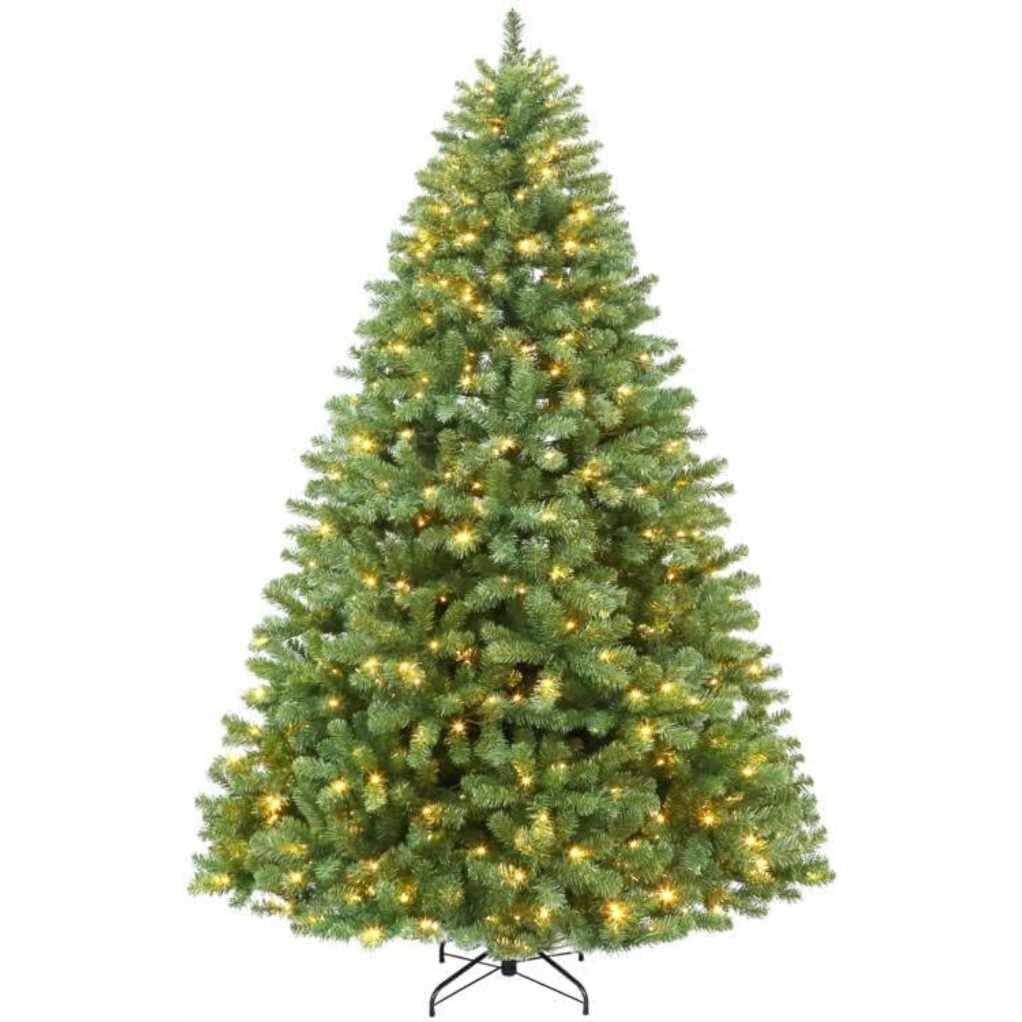 Pre-lit Christmas tree
