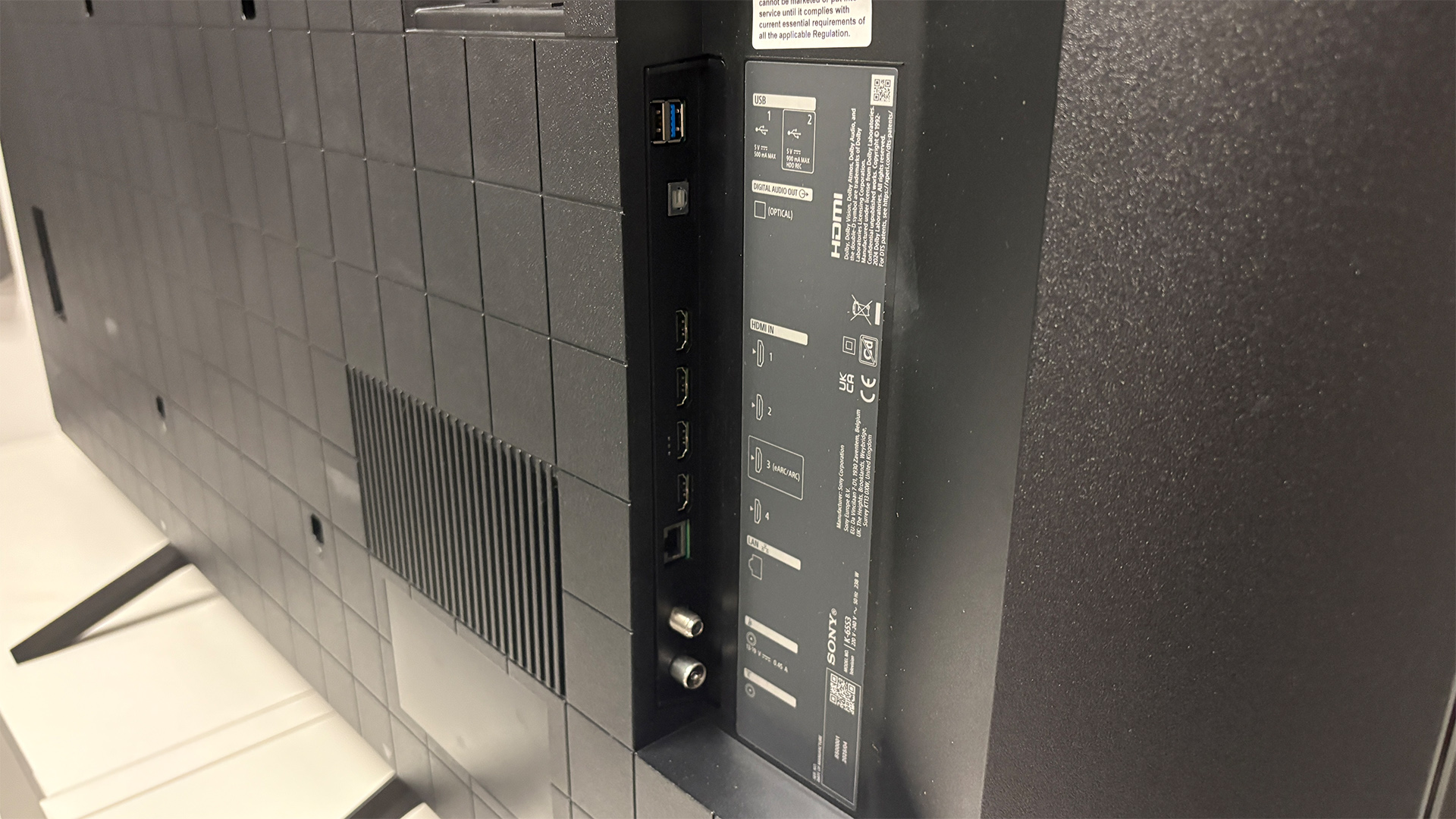 Sony Bravia 3 65-inch 4K TV