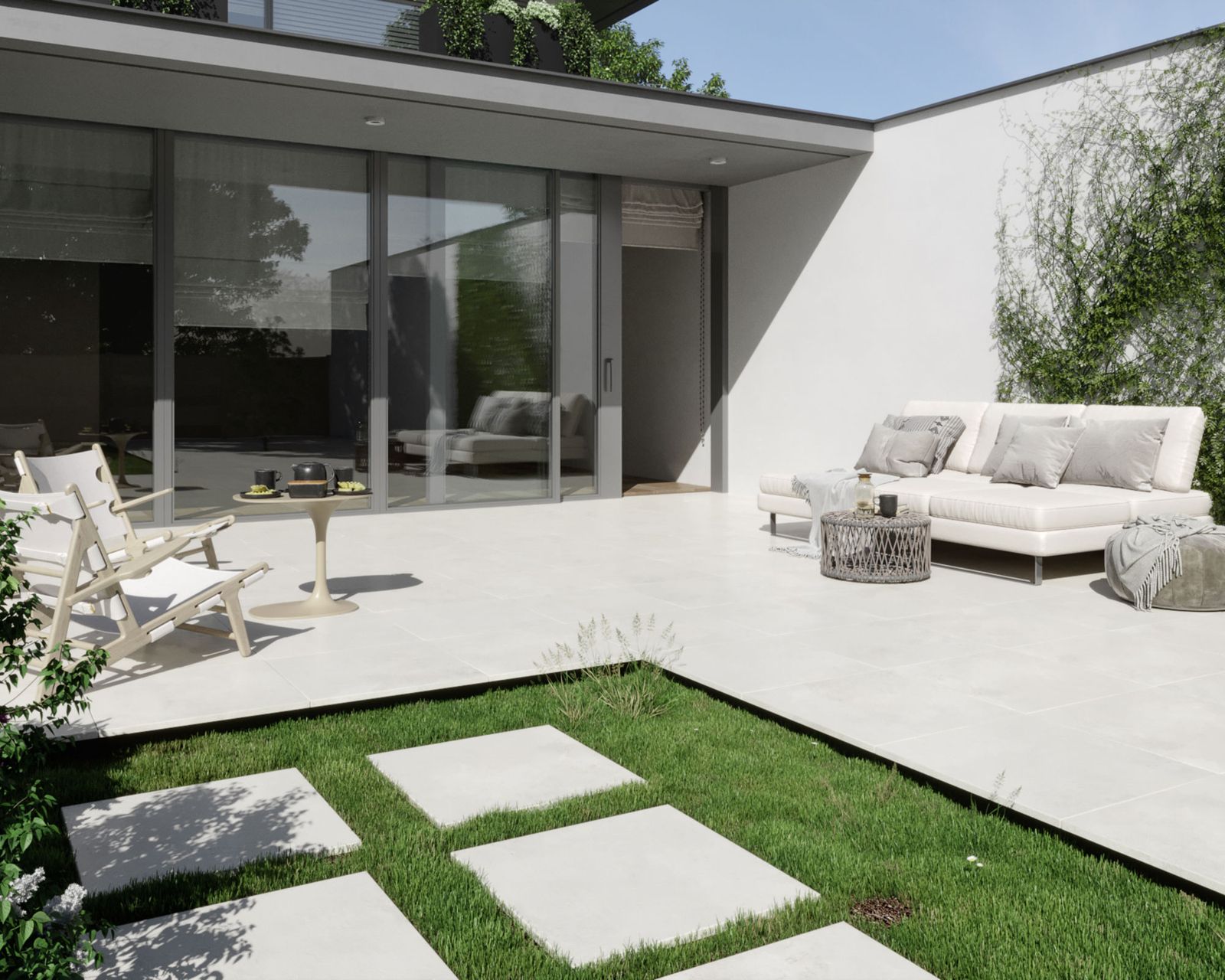 Lshaped patio ideas 10 ways to transform your paved space Gardeningetc