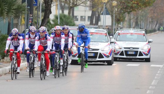 The riders go for a ride